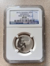 2015 CANADA NGC FIRST RELEASES SP69 SUPERMAN S$20S picture