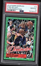 2014-15 Donruss elite dominator Kobe Bryant /999 PSA 10 Gem Mint picture