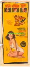 SUDDENLY LAST SUMMER MOVIE POSTER AUSTRALIAN DAYBILL 13x30 ELIZABETH TAYLOR 1959 picture