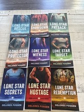 Delores Fossen Hard Justice Texas Books 1-9 Complete Set Lone Star PB Lot picture