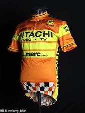 Castelli team Hitachi Marc Splendor 1986 CRIQUIELION vintage cycling jersey #935 picture
