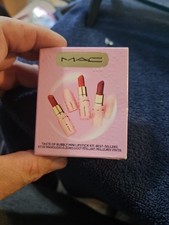 M.A.C. MAC Cosmetics Holiday Taste Of Bubbly Mini Trio Lipstick Rose picture