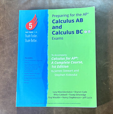 Cengage Fast Track to a 5 AP Calculus AB/BC Study Guide PB 1st 2008 picture