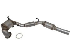 Front Catalytic Converter for Audi A3 Quattro 15-18 with Upper Ring fit Flange picture