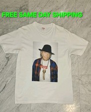 SS15 Supreme Neil Young Tee LARGE White T-shirt 2015. picture