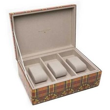 MACKENZIE-CHILDS PLAIDITUDES MEN'S JEWELRY BOX picture