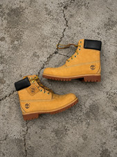 Timberland 6-Inch Premium Waterproof Boots – Wheat 7-12M Brand New  picture