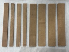 old stock AUSTRALIAN LACEWOOD 1” x 23-1/2” long - Lot of 8 - all from same board picture