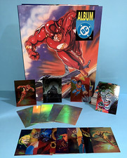 1995 DC Comics Pepsicards Binder + Full Set Basic + Specials + Holograms Reprint picture