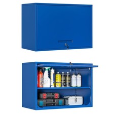 Wall Mounted Metal Cabinet with Adjustable Shelves,Wall Hanging Garage Cabinet picture