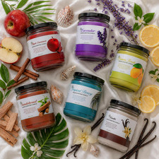 FPN Scented Candle Set  12 Oz Pack of 2 Odor Exterminator  - Soy Wax Candle Jar picture