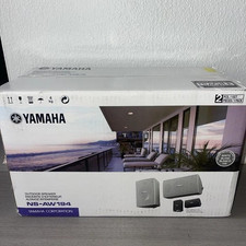 Yamaha NS-AW194 High Performance Outdoor Speakers - (Pair of White color). NIB picture