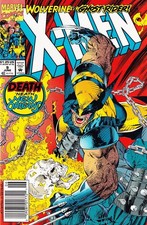 X-Men #9 Jim Lee Newsstand Cover (1991-2001) Marvel Comics picture