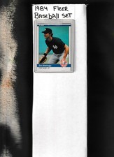 1984 FLEER  BASEBALL  660-CARD HAND COLLATED COMPLETE SET W/DON MATTINGLY ROOKIE picture