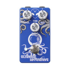 New Interstellar Audio Machines OCTONAUT HYPERDRIVE TRANSPARENT OVERDRIVE Pedal picture