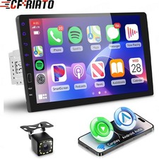 9 Inch Car Radio Apple Carplay Single Din Touchscreen Car Stereo Bluetooth + Cam picture