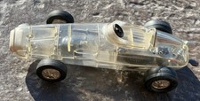 Vintage Schuco 1005 Clear Race Car Wind-Up Toy Germany Scarce Rare Lotus 1960s picture