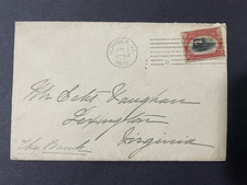 1901 Norfolk Virginia Postmark 2c Pan-American Empire State Express Cover picture