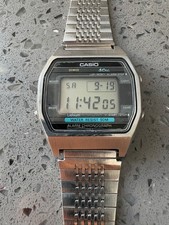 Vintage Casio W-53 Swimmer Marlin Digital Watch Module 106 Japan 1980s Rare Work picture