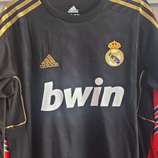 adidas Real Madrid Mesut Özil #10 Black/Gold Soccer Jersey Unisex L picture