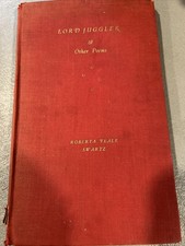 Vintage Lord Juggler and Other Poems by Roberta Teals Swartz 1932 Poetry picture