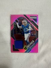 2025 Prizm Josh Allen Pink Premier Patch Card Amazing Condition picture