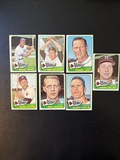 1965 Topps Baseball Lot 7 Dif ALL BRAVES NM-MT One Lesser F Lary Low Shipping $ picture