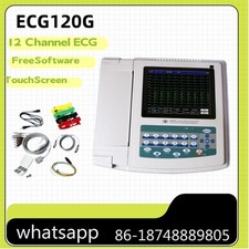 ECG1200G Touch Screen 12 Channel 12 Leads ECG Machine Electrocardiograph Monitor picture