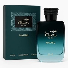 Rasasi Hawas Malibu 3.38 Oz Men Eau De Parfum Spray New picture