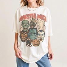  Monster Mash Shirt: Retro Halloween Spooky Season Tee picture