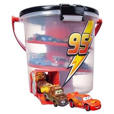 TAKARA TOMY Disney Cars Tomica Deru Deru Bucket Lightning McQueen ver. Miniature picture