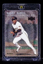 Barry Bonds METAL FOIL ETCHED CARD San Francisco Giants picture