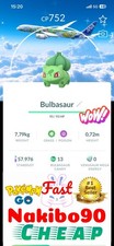 Pokemon✨Shiny Bulbasaur Jet Green ANA Background✨P’TC✨TRA DE✨Go✨ picture