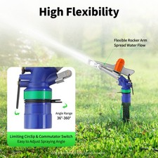 2.62“ Irrigation Sprinklers Agricultural Farm Irrigation Large Area Water Spray picture