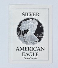 COA 1989-S American Silver Eagle Proof picture