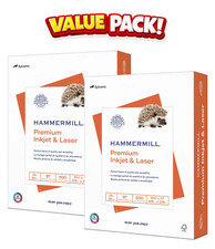 Hammermill Premium Printer Paper, 24lb, 8.5x11, White, 2Reams (2x 500 Sheets) picture