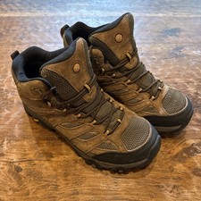 Merrell Moab 3 Mid Waterproof Men's Sz 12 W Brown Hiking Boots Vibram picture