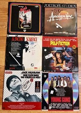 Vintage Blockbuster Cult Movie Laserdisc Lot Pulp Fiction Mad Max Scarface picture