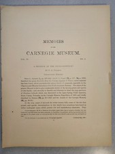 Memoirs Carnegie Museum: A Revision of the Entelodontidae O. A. Peterson 1909  picture