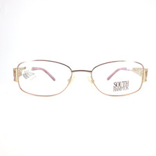 South Hampton SH 907 RO Eyeglasses Frames Pink Rectangular Full Rim 51-17-135 mm picture