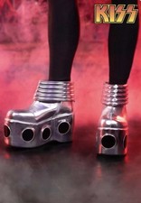 KISS Spaceman Boots Costume Cosplay Men Size 11 picture