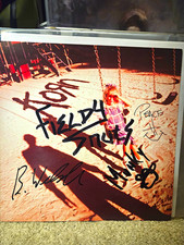 Korn Signed album flat signed in 1995 extremely rare 12