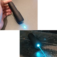 1pc Waterproof 488nm Cyan Blue Laser module with box 105x32mm 488T-60 picture