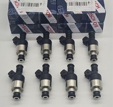 8Pcs Genuine BOSCH OEM FUEL INJECTORS 17109596 For 96-00 CHEVROLET GMC 7.4L V8 picture