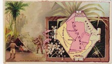 1889 Arbuckle's Bros. Coffee Advertising Trade Card No 78 Paraguay picture