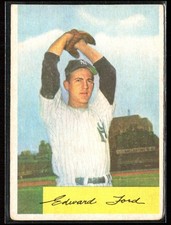 Whitey Ford 1954 Bowman C #177 New York Yankees picture