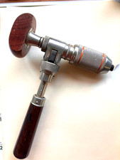Vintage Stanley No. 984 Ratcheting Corner Bit Brace Drill, EXC. condition picture