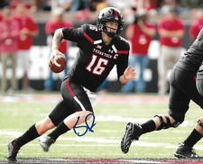 NIC SHIMONEK SIGNED 8X10 PHOTO TEXAS TECH LOS ANGELES CHARGERS FOOTBALL NFL picture