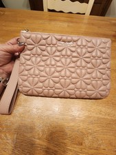 Kate Spade Bloom East West Pouch Wristlet, featuring a charming puffy quilted... picture