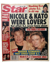 Star Tabloid July 26 1994 Kato OJ Simpson Whitney Houston Lisa Presley picture